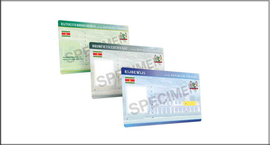Driver's licences Suriname