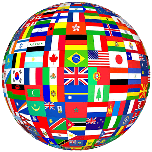 Suriname wereldbol wonen in het buitenland