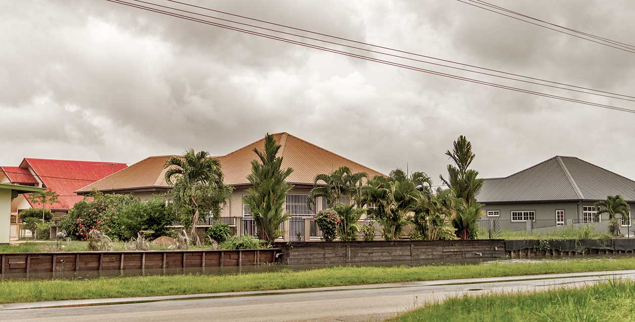 Suriname huizen